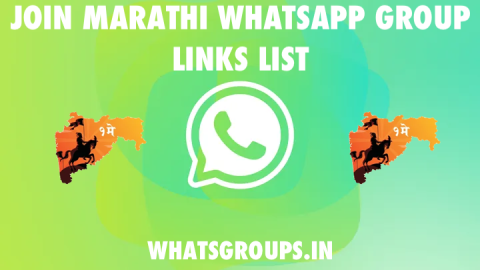 Marathi WhatsApp Group Links List - WhatsaGroups.in