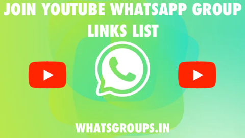 YouTube WhatsApp Group Links List - WhatsaGroups.in
